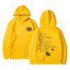Printed hoodie men's artistic hoodie men's fashion hoodie with rapper Nicki Nicole ALMA World Tour