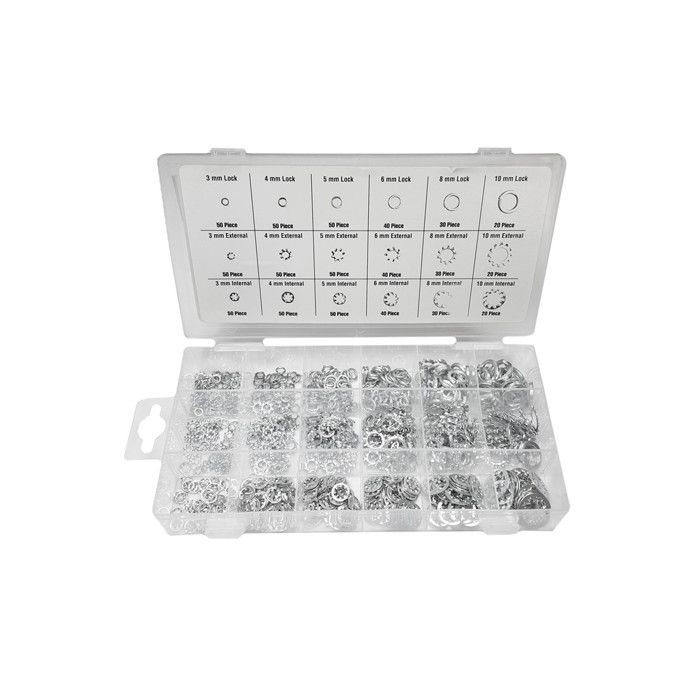 Assortiment 720 Rondelles Métalliques