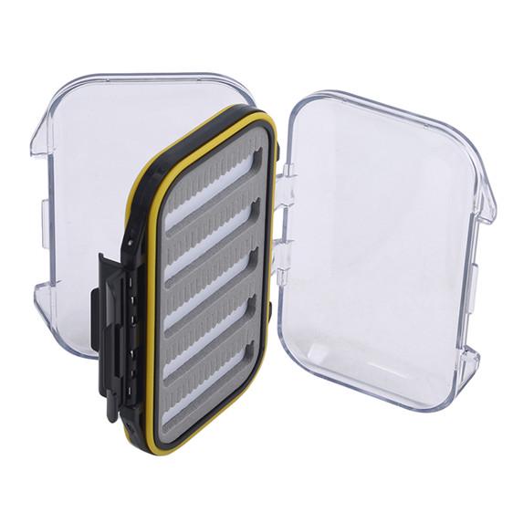 Double Sided Waterproof Pocket Fly Fishing Box Slipped Foam Insert