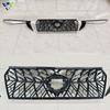 Prado FJ150 Front Bumper Grille 2018-2021, Gloss Black Diamond Mesh Style