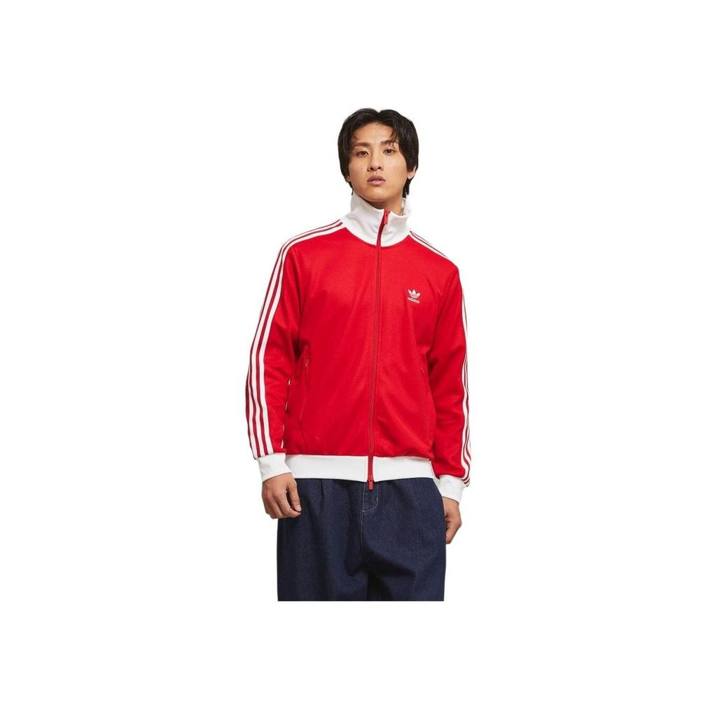 Adidas Originals Adicolor Series Three-Stripe Zip-Up Jacket Men Jacket Red IM4511