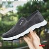 Męskie Wiosenne Casualowe Buty Płócienne z Jedną Stopą Buty Taty Wygodne Buty Pojedyncze