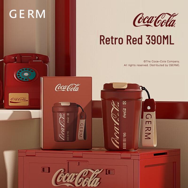 

Germ Coca-Cola Retro Diamond Coffee Tumbler
