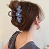 Cute Hairpin Rhinestone Hair Clip Acrylic Flower Hair Claw Fashion   Girl