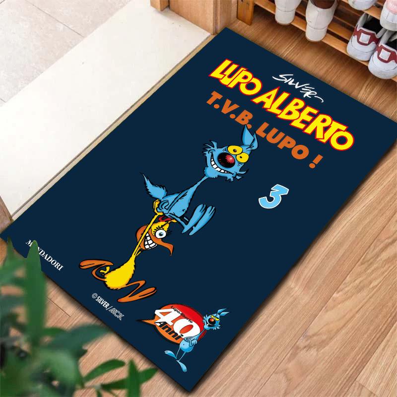 Lupo Alberto Carpet Rug for Living Room Bedroom Home Sofa Decoration,Kids play Nonslip Floor Mat