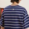 New MLB SS23 T-Shirt Unisex Navy Blue 3ATSB3033-43NYS