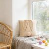 1pc Easter Plush Ears Pillowcase Cute Living Room Sofa 18x18inch Bunny Cushion Cover Holidays Home Bedroom Decor