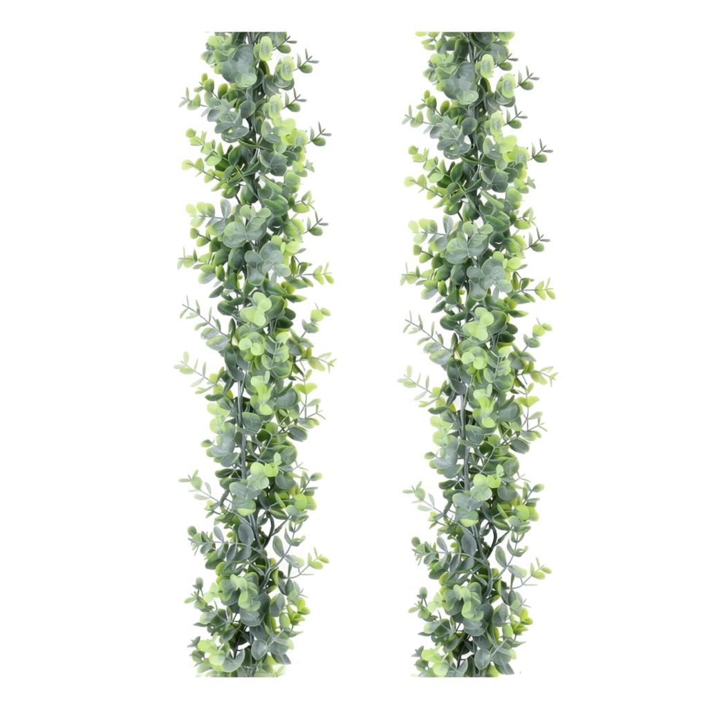 Artificial Eucalyptus Vine 1 Piece 1 8 Meter Simulation Garland Faux Plant for Home Office Wedding Decoration