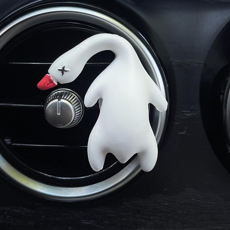New Aromatherapy Little Duck Car Vent Ornament with Scent Chips