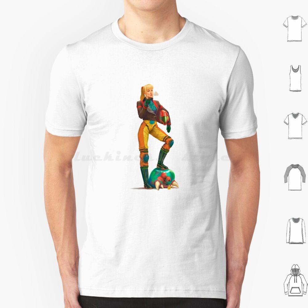 Metroid T-Shirt Herren Damen Kinder   Samus Metroid Spiel Videospiel Retro Zähes Küken Samus Aran Damen Stark Dread Weltraum-Pirat