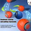 Smart Cat Toys Interactive Ball Plush Electric Catnip Training Toy Kitten Touch Sounding Pet Product Squeak Toy Ball Cat Supplie