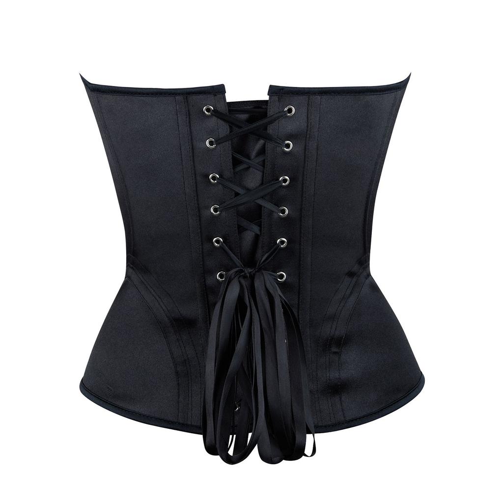 Women's Color Lace-Up Bustier Corset with for Wedding Dress and Formal Occasions