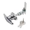 1pcs Garage Lock Door Handle With Keys Zinc Alloy Combination Door Lock Hardware Lock Mechanisms T Handle For Truck Garage Door