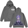 Straight Fit Printed Hoodie Unisex Streetwear Casual Sweatshirt