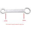 Axle Wrench 27mm 32mm Rear or Front Axle Wrench Hand Tool Universal for Motorcycles Repair Maintenance Professional Tool