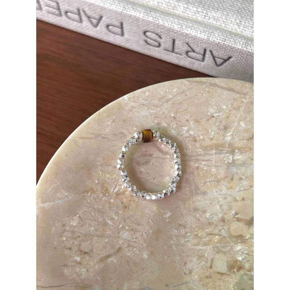 French Retro Blue Butterfly Ring Design Sense Temperament Personality Simple Cold Sense Versatile Ring