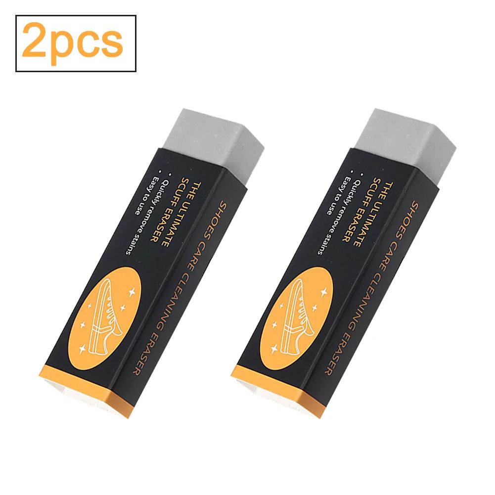 2/1Pcs Eraser Shoe Brush Cleaning Eraser for Suede Nubuck Leather Boot Clean Rubber Eraser Leather Cleaner Sneakers Care Tools