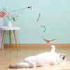Cat Toy Caterpillar Cat Teaser Colorful Rod Teaser Wand Cat Interactive Toy Funny Feather Pet Cat Supplies Cat Accessory