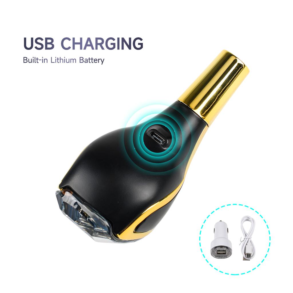 Car Universal Crystal Handle Gear Shift Knob Kit With LED 7 color For Toyota Lada Lexus Mazda VW KIA Interior Accessories