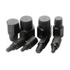 25Pieces Damaged Screw Extractor Remover Set Hex Shank Broken Bolt Extractor Holder Socket Adapter with Storage Case