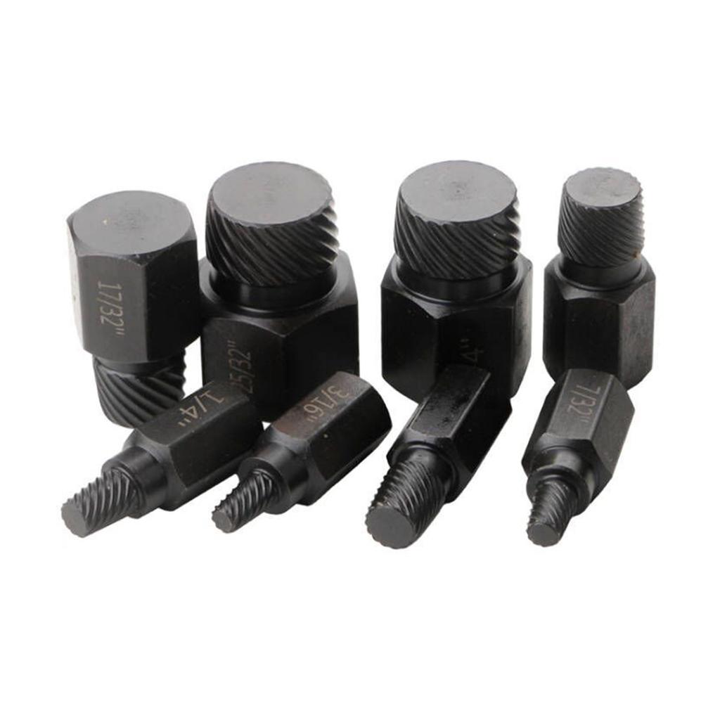25Pieces Damaged Screw Extractor Remover Set Hex Shank Broken Bolt Extractor Holder Socket Adapter with Storage Case
