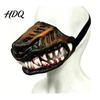 Themed Party Dog Attire Hell Hound Muzzle for Dogs Scary Natural Latex Beast Costume Mask Hellhound Headgear Dogs with Adjustable Straps Halloween