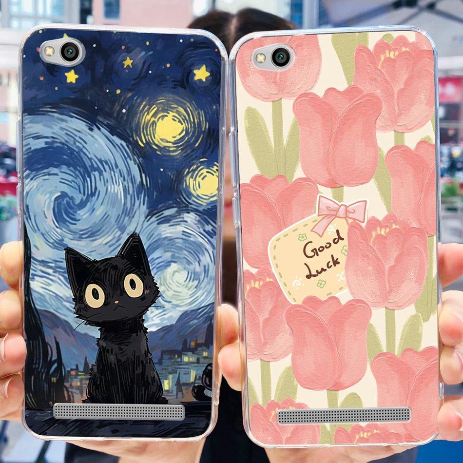 Lovely Printing Case For Xiaomi Redmi 3 3S 3 Pro Soft Silicone TPU Back Cover For Redmi3 Redmi3S 3Pro Phone Cases