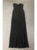 Strapless Rhinestone Mesh Bandage Evening Dress