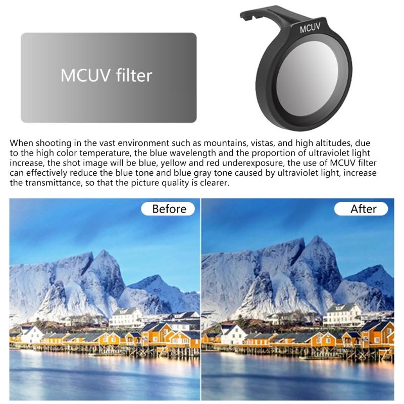 Lens Filter Multi Coated MCUV CPL ND Filter Set For UAV Quadcopter Accessory With MCUV CPL ND8 ND64 Optional