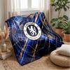 Chelsea FC Theme blanket Soft Flannel Blanket Plush Throw Blanket Cozy Sofa Bed Blanket for Home Decor