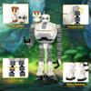 Wildnis Roz Roboter & Brightbill Actionfigur Bauset 2er-Set, Cartoon Niedliches Modell Bauspielzeug-Set für Filmfans, Kinder 6+