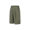 Li Ning China Li Ning Dadiwuhen Series Casual Shorts Men's Army Canvas Green Moderate AKST055-2