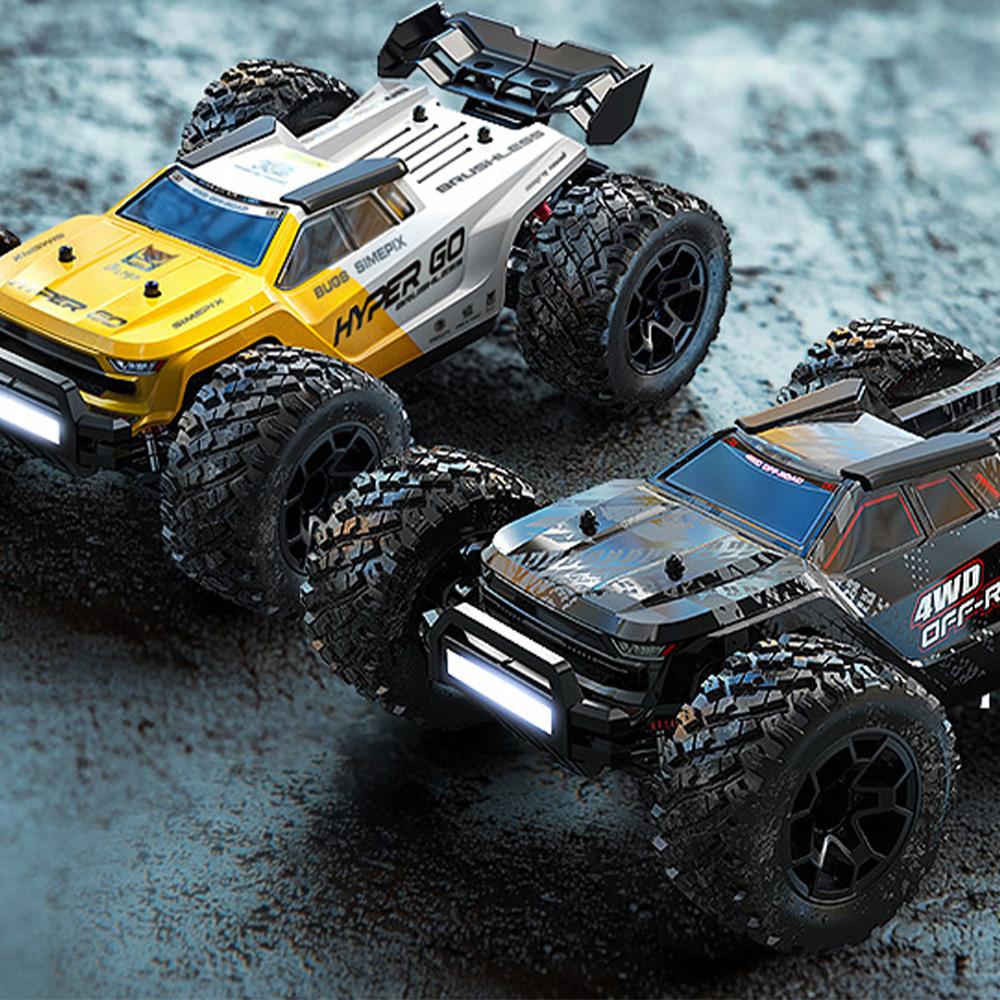 MJX Hyper Go 14207 1/14 Coche RC sin escobillas RTR Doble Carrocería Vehículo Todoterreno 4WD Coche RC Proporcional Profesional