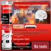 500° Fireproof Silicone Sealant: Waterproof, Flame-Resistant Adhesive for High-Temperature Glass and Structural Applications.