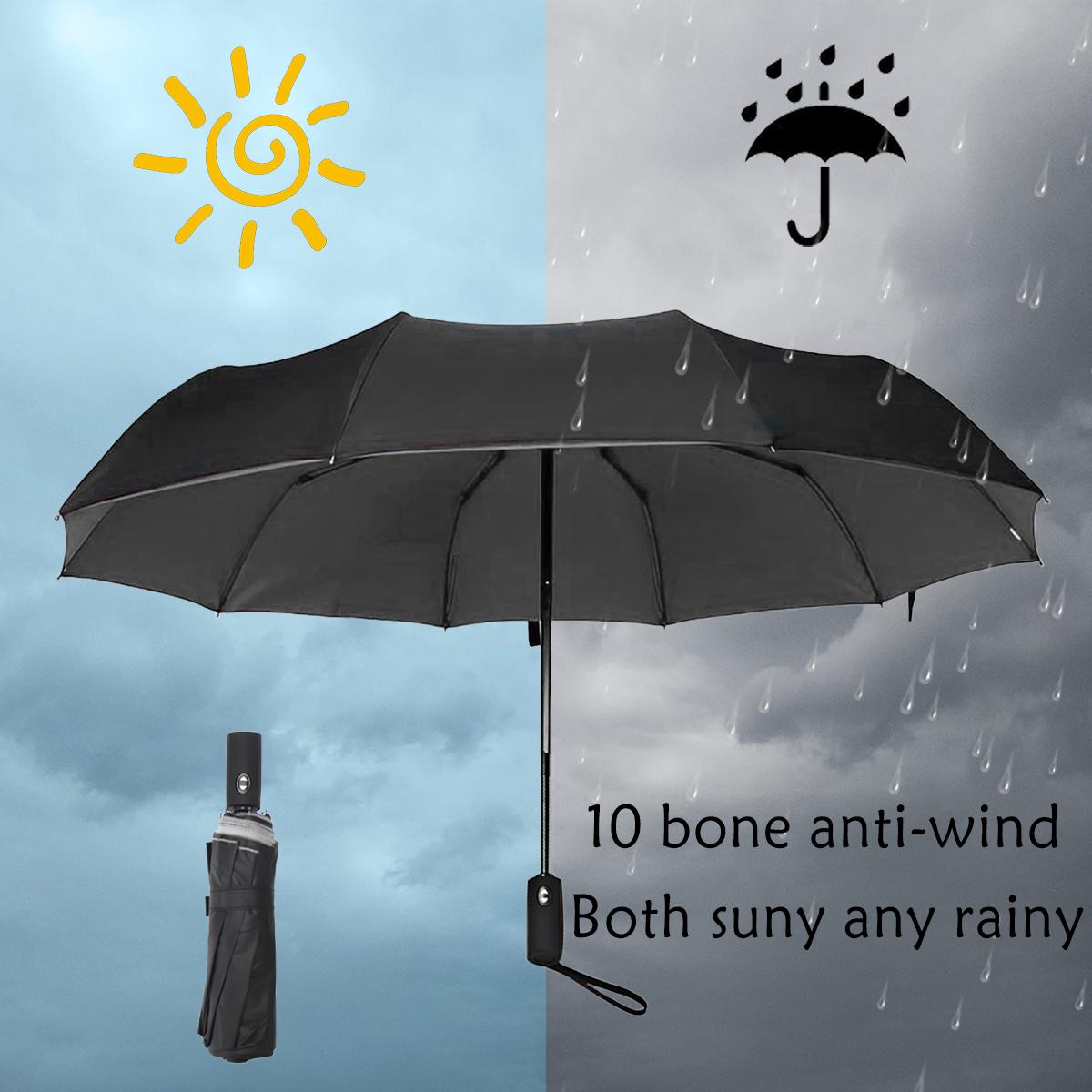

Очень большой зонт Десять спиц Большой двойной зонт Тройной большой складной зонт от солнца Мужской и женский деловой зонт T Iron&10K серый