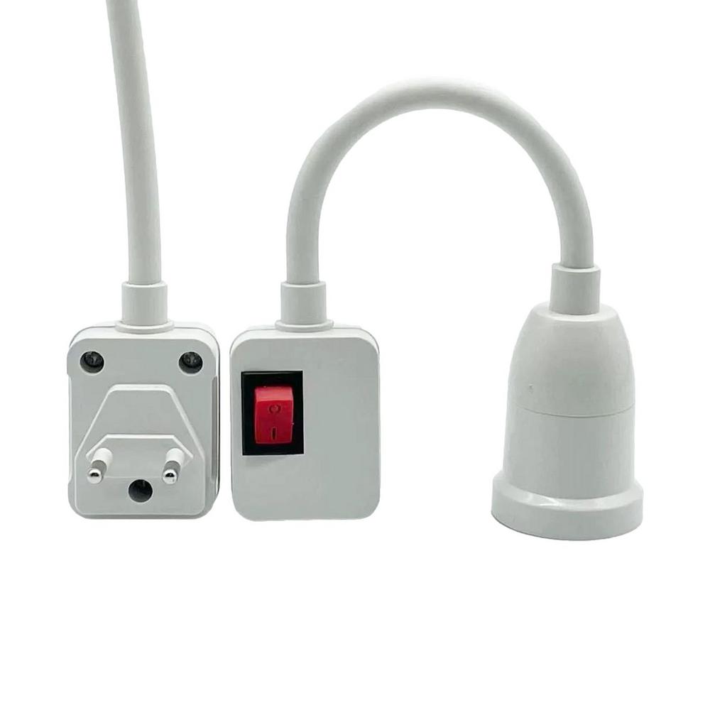 

Патрон лампы с цоколем E27, термостойкий патрон лампы, ввинчивающийся адаптер для кухни, спальни, ресторана, столешницы