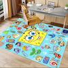 Spongebob Squarepants Characters Carpet For Playroom Bedroom Living Room Sofa Home Decorkids Game Area Rug Nonslip Floor Mat