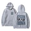 90s Rock Vintage printed hoodie men's Casual Hoodie Alternative Metal music hoodie