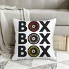 Box Box Box Infographic Tyre Compound Design Cojines Throw Pillow Case F1 Car Racing Cushion Chair Print Decorative