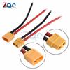 1 Set XT60 Male & Female Connector Adapter Bullet Plug with Silicon 14AWG Electrical Wire Cable for RC Lipo Battery