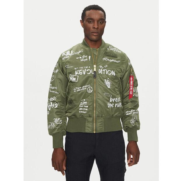 Куртка бомбер Alpha Industries MA-1 Peace 156136 EU M