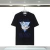 Casablanca CASA Print T-Shirt Teen Boys Loose Fit Short Sleeve Top