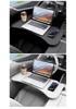 Multi-Functional Car Table: Folding Laptop Stand & In-Car Dining Desk with Cup Holder