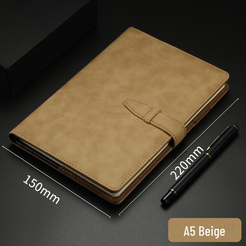 Customized A5 Thickened Notepad with Creative Buckle and Logo for Business