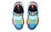 Li Ning YOUNG All City 8 Synthetic Leather Low Top Children's Basketball Shoes Blue Yellow YKBS114-3