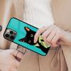 Black Cat Cartoon Cute Black Magnetic Phone Case For APPLE iPhone 17 Air 16 14 13 12 Pro Max 15 Plus Wireless MagSafe Cover