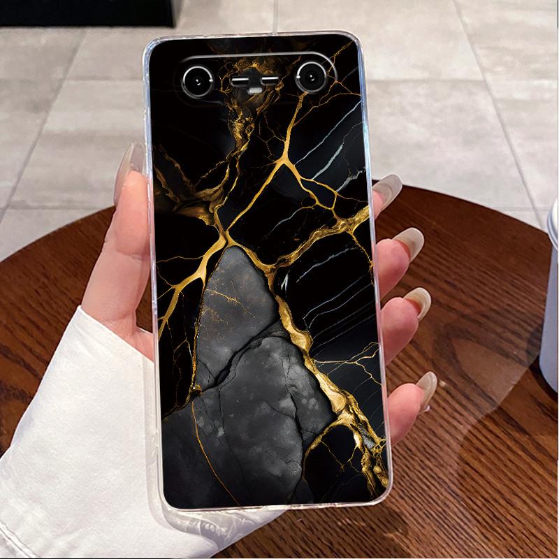 Per Tecno Spark Slim 2025 Custodia Trasparente Lusso Carino Coniglio Amore Silicone Morbido TPU Cover Posteriore Custodia per Telefono Tecno Spark Slim 4G KM7k