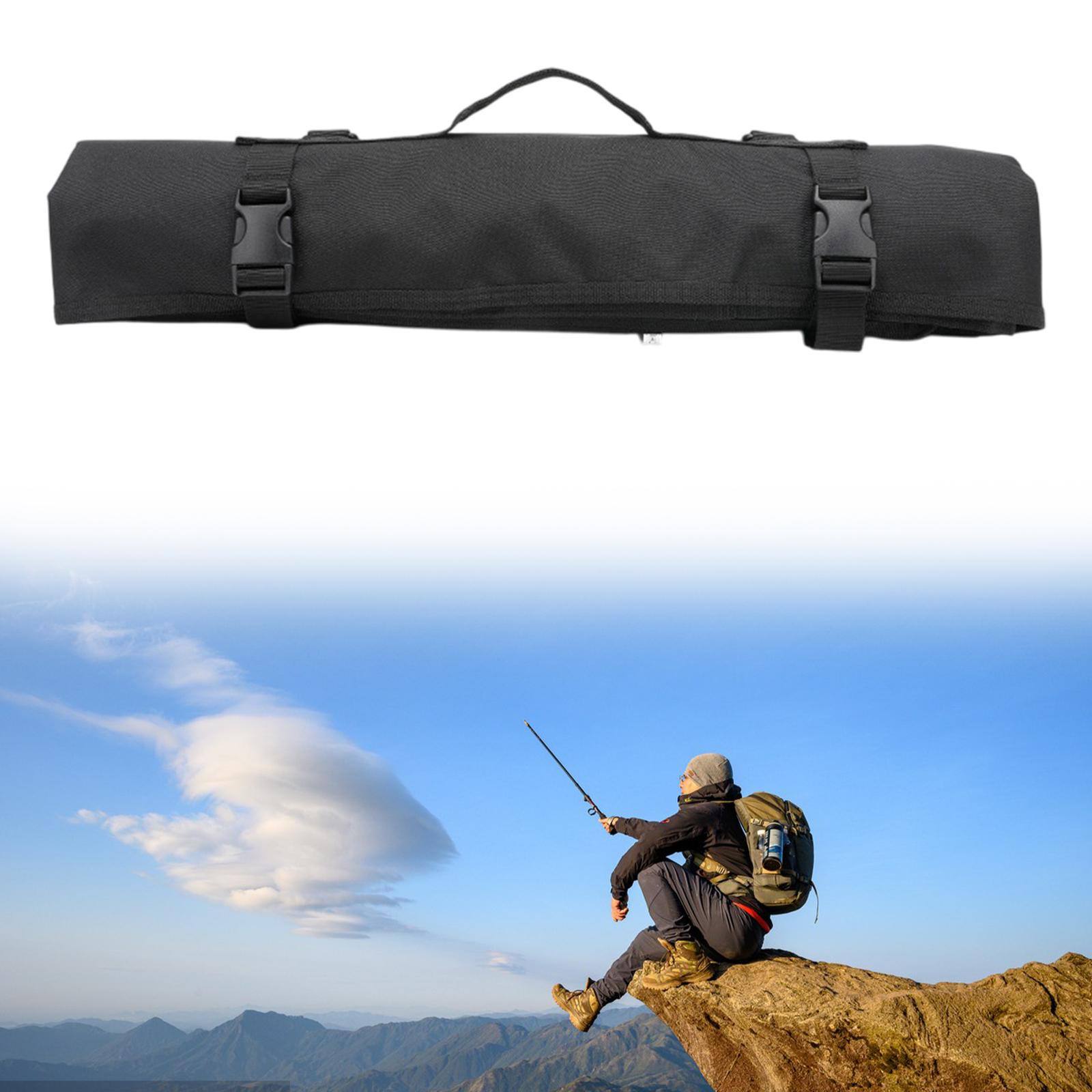 

Outdoor Camping Mat Pad Foldable Multifunctional Reusable Picnic Blanket for Park Black Floral