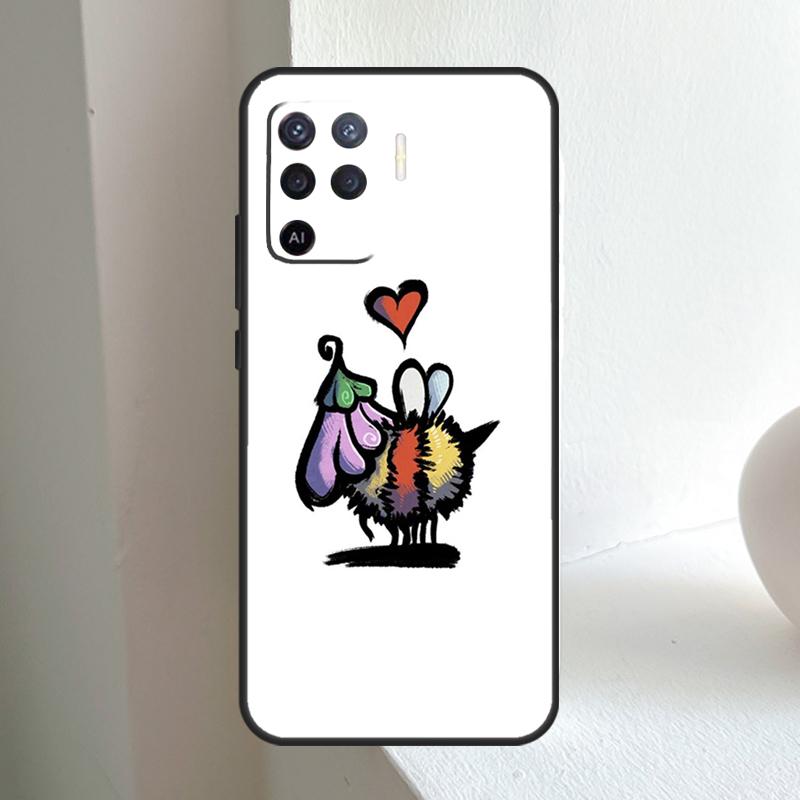 

Чехол Bee для OPPO A80 A60 A40 A5 A6 Pro A15 A17 A57 A16 A76 A96 A18 A38 A58 A78 A98 A54 A74 A94 OPPO A94 5G