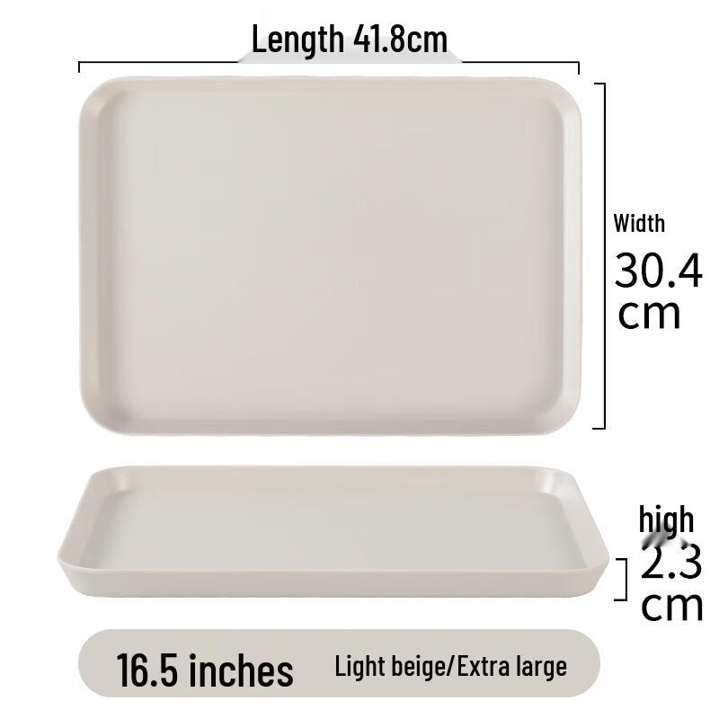Nordic Style Melamine Serving Tray